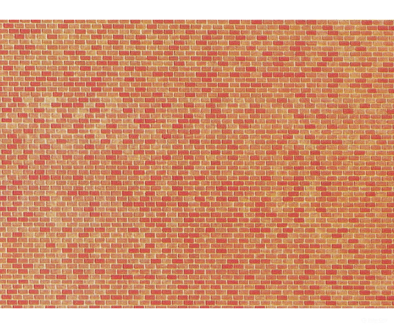 Faller 222568 N ’Wall Card Red Brick ’ Structures