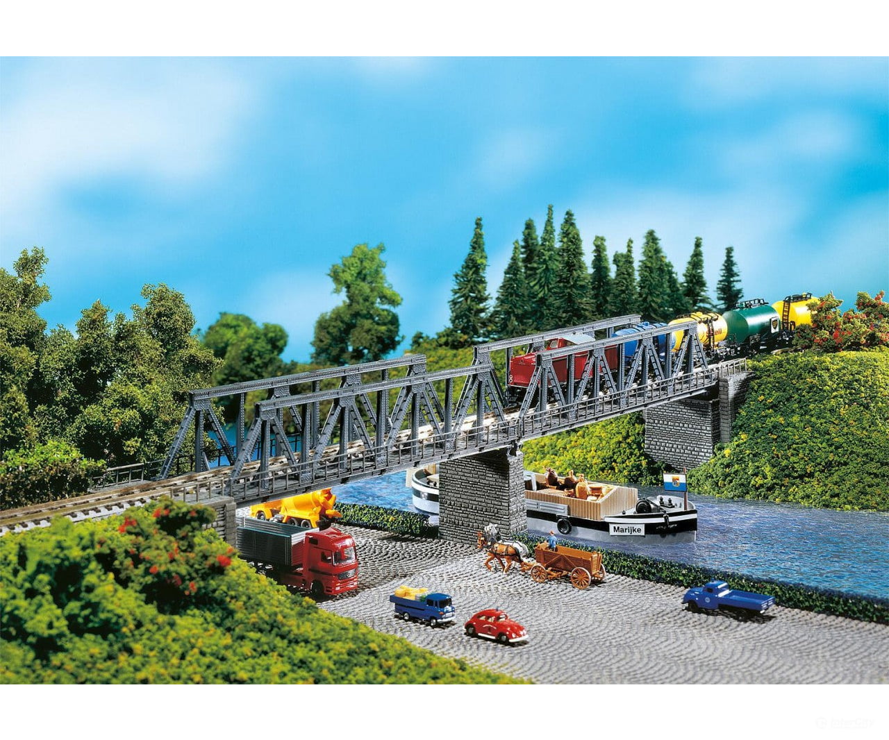 Faller 222578 N 2 Box Girder Bridges Structures