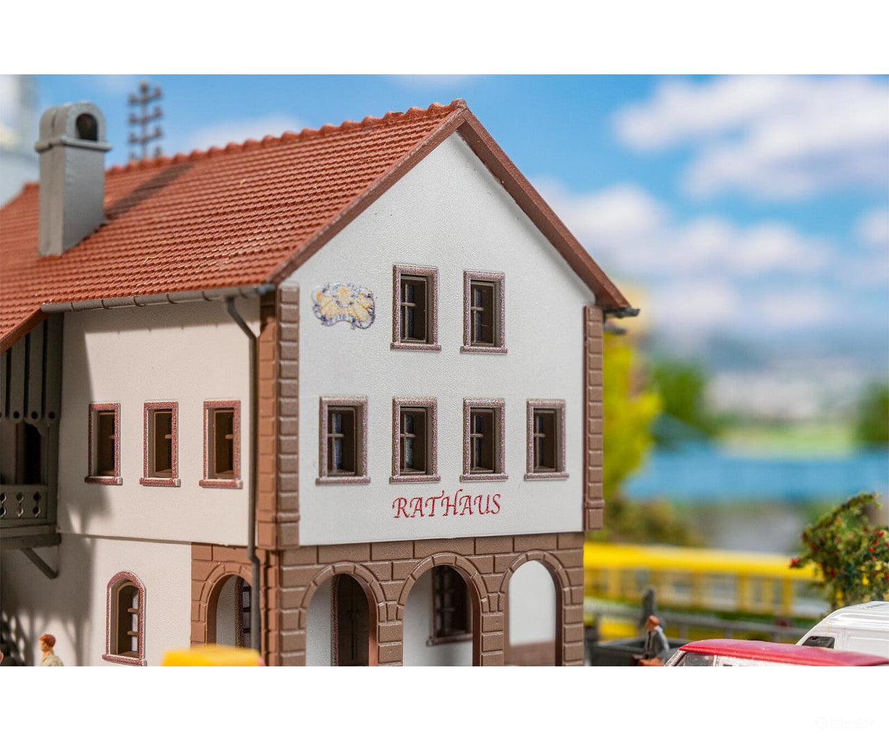 Faller 231727 N Small town hall Structures