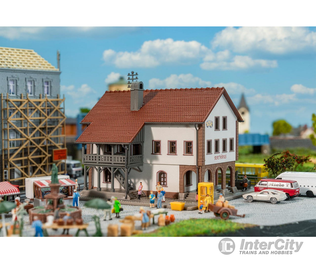 Faller 231727 N Small town hall Structures