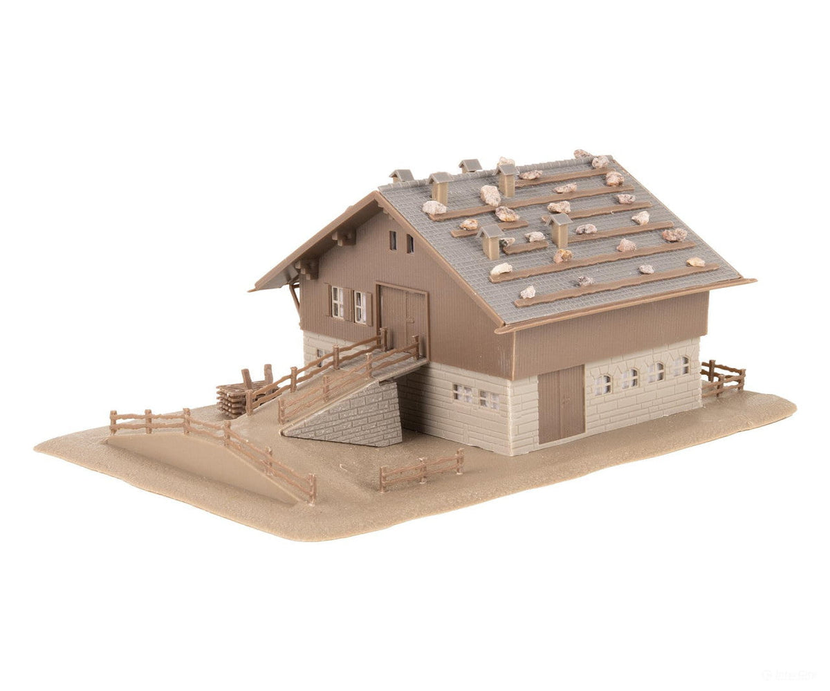 Faller 232129 N Barn with raised driveway - Structures