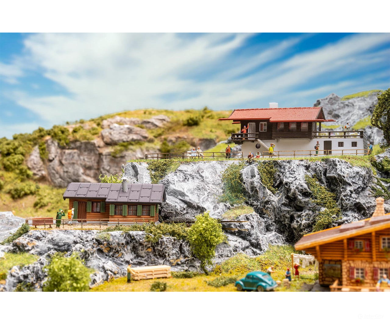 Faller 232131 N Hunter’s lodge and mountain inn - Structures