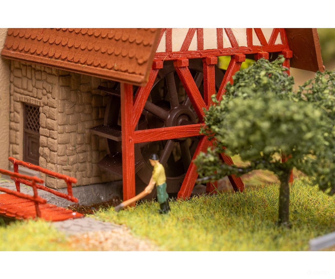 Faller 232134 N Aumühle with mill wheel - Structures