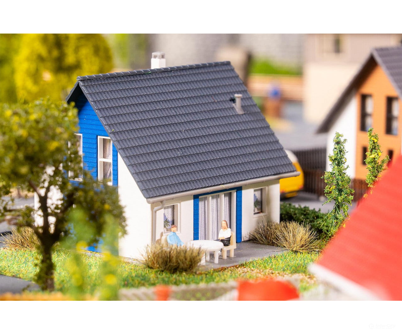 Faller 232146 N Detached house blue - Structures