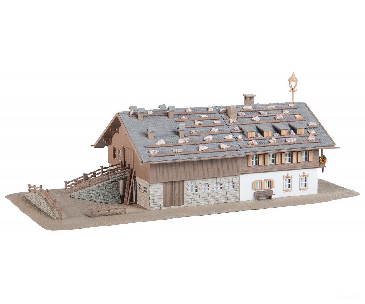 Faller 232199 N Large Alpine Farm With Barn Structures