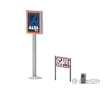 Faller 232204 N Aldi Supermarket South/North Structures