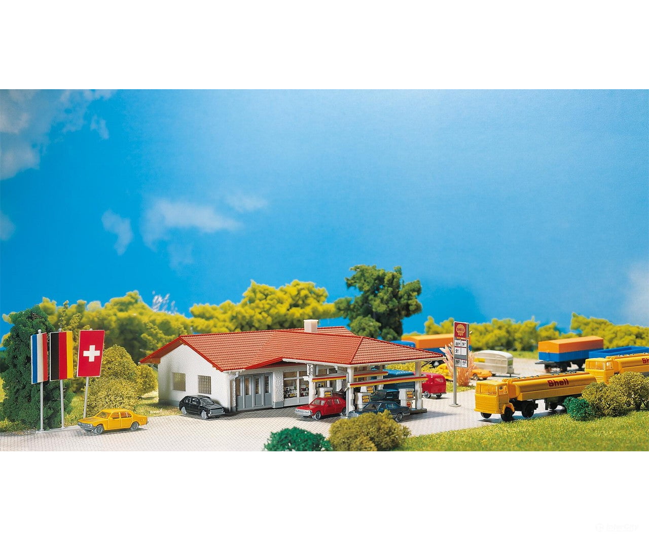 Faller 232217 N Service Station Structures