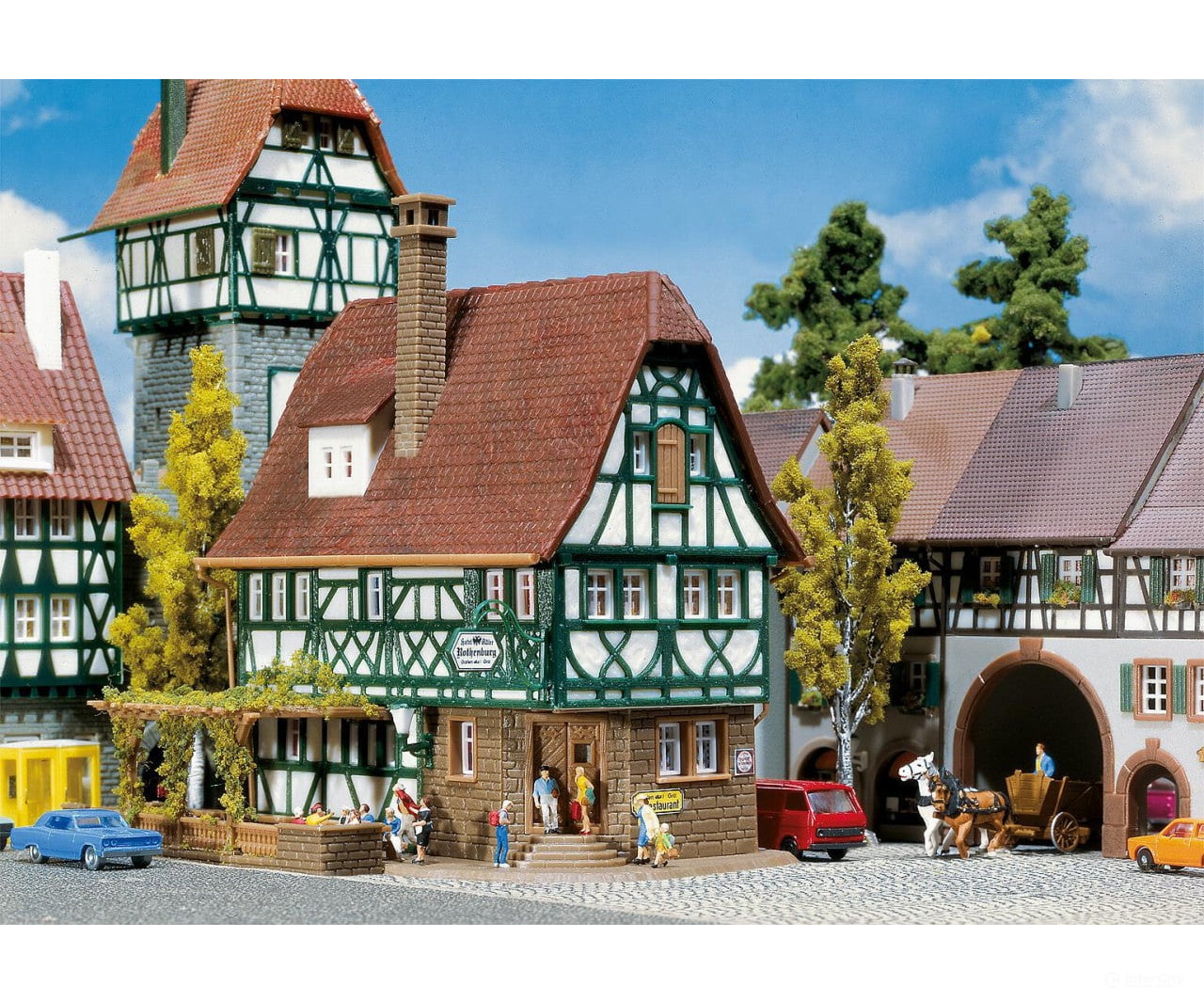 Faller 232282 N Rothenburg Inn Structures