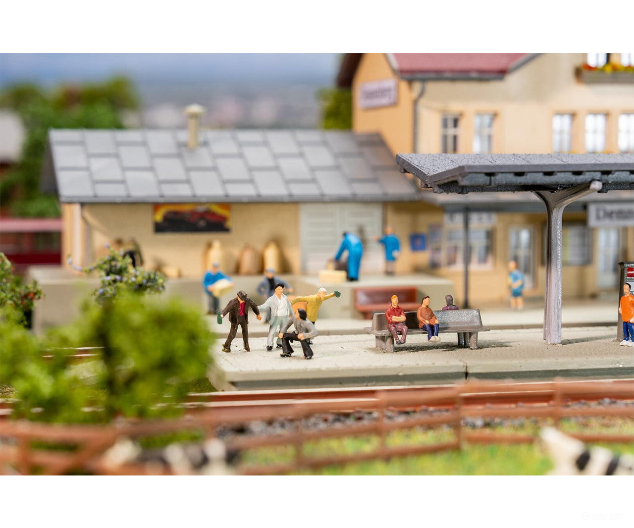 Faller 239007 N Dennenberg Railway Station Promotional-Set Structures