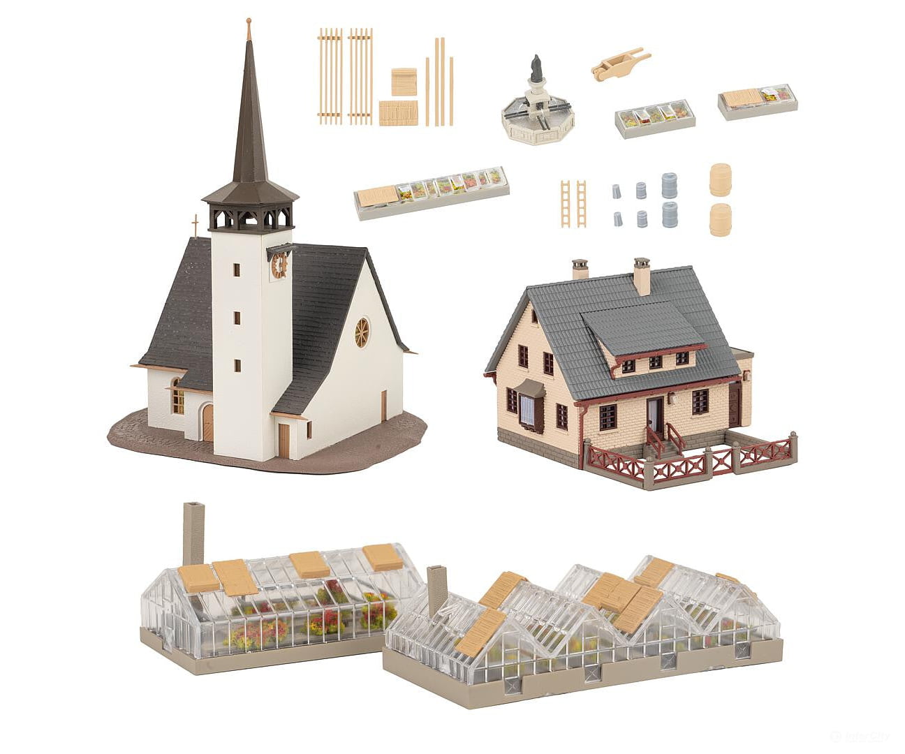 Faller 239010 N Village Promotional-Set - Structures