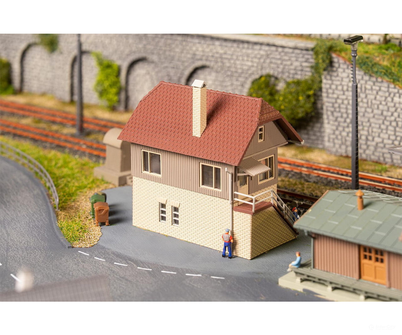 Faller 239011 N Feldsee Railway station Promotional-Set - Structures