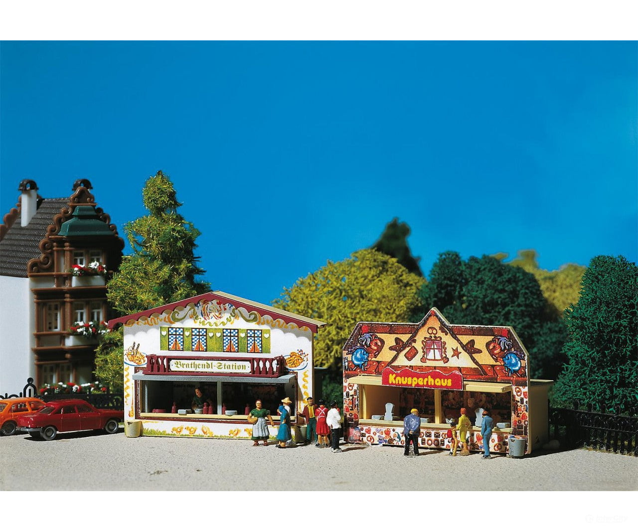 Faller 242321 N 2 Market Stalls Structures