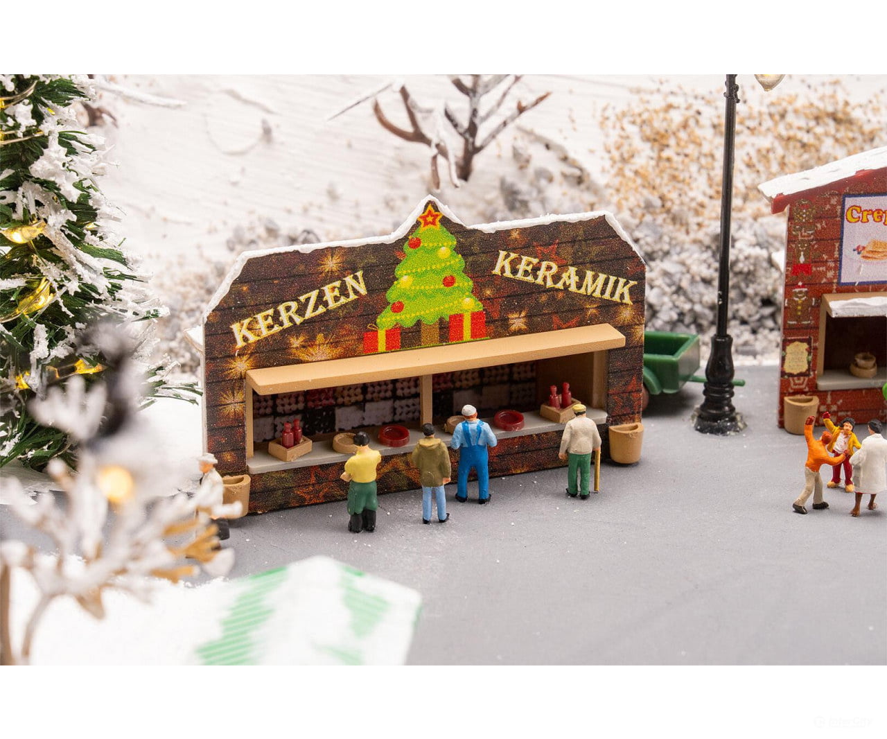 Faller 272021 N 2 Christmas market stalls - Structures