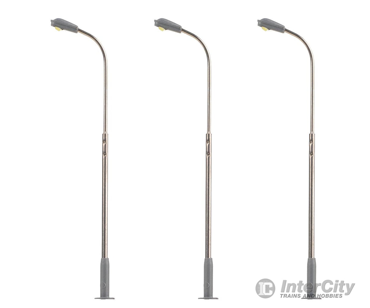 Faller 272120 N Led Street Lights Lampposts Cold White 3 Pieces Lights & Electronics