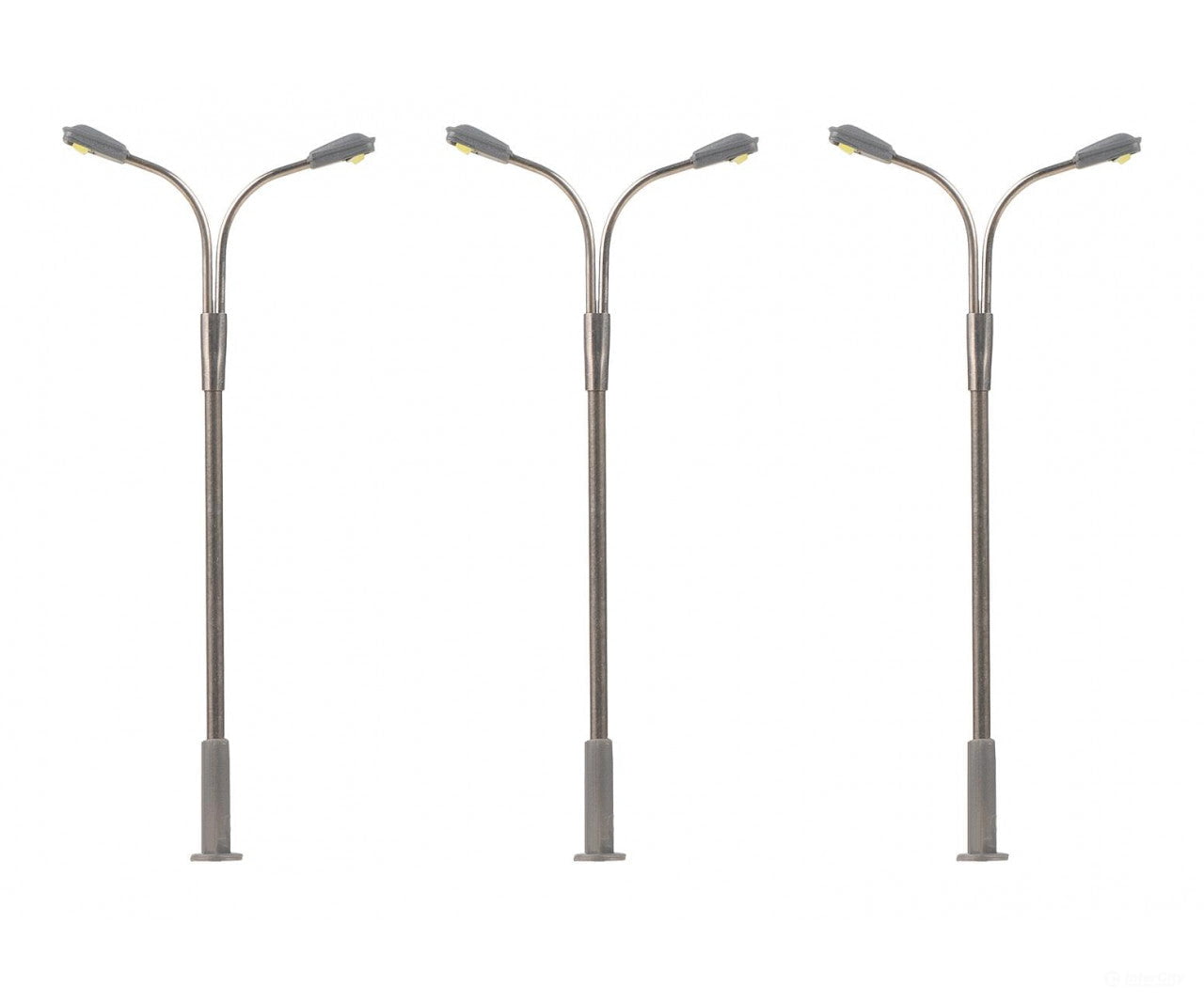 Faller 272121 N Led Street Lights Lampposts Cold White 3 Pieces Lights & Electronics