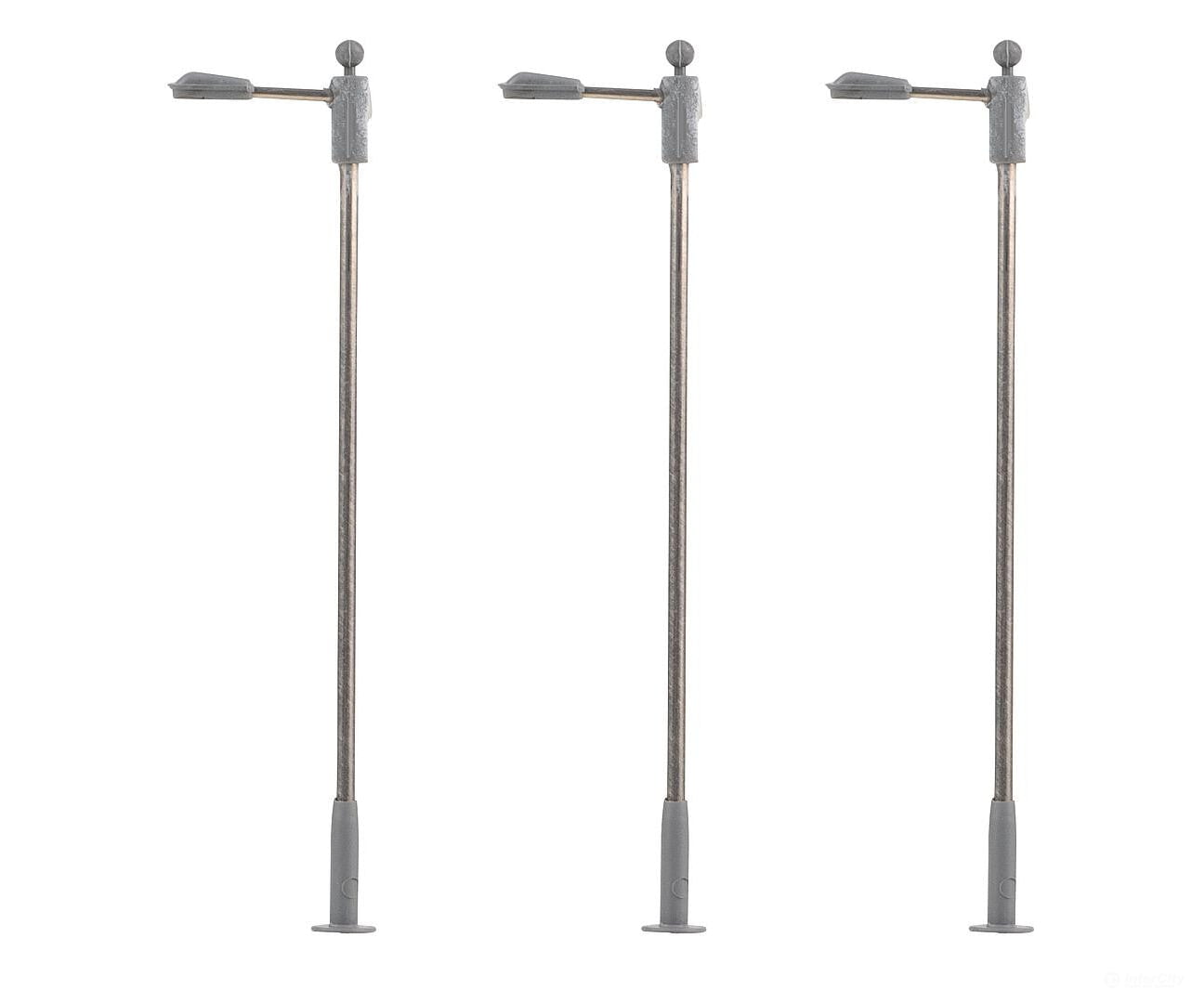 Faller 272122 N Led Street Lights Pole-Integrated Lamps Cold White 3 Pieces Lights & Electronics