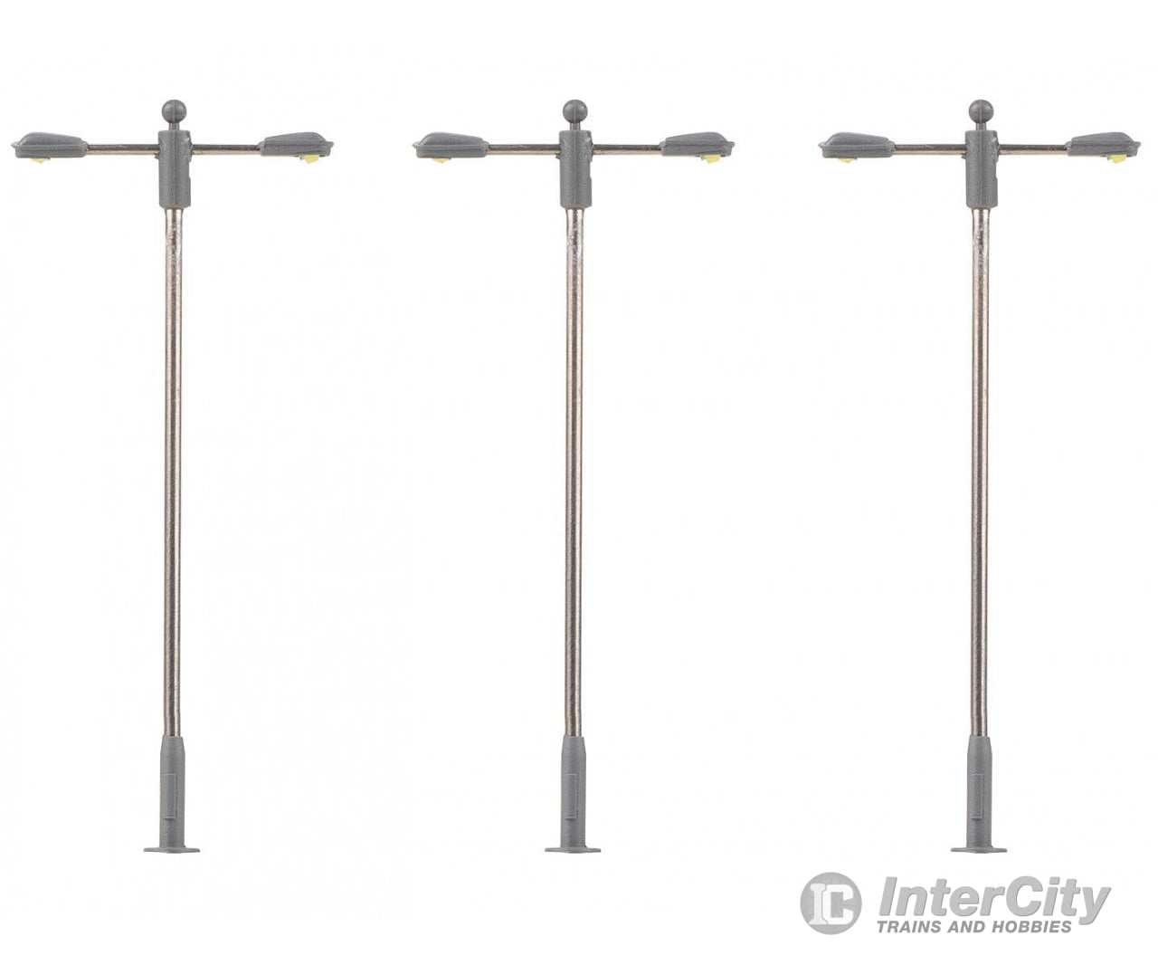 Faller 272123 N Led Street Lights Pole-Integrated Lamps Cold White 3 Pieces Lights & Electronics