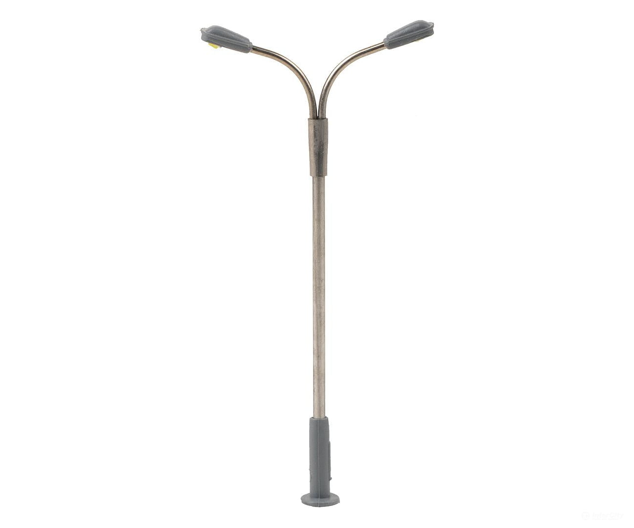 Faller 272221 N Led Street Light Lamppost Two Arms Cold White Lights & Electronics