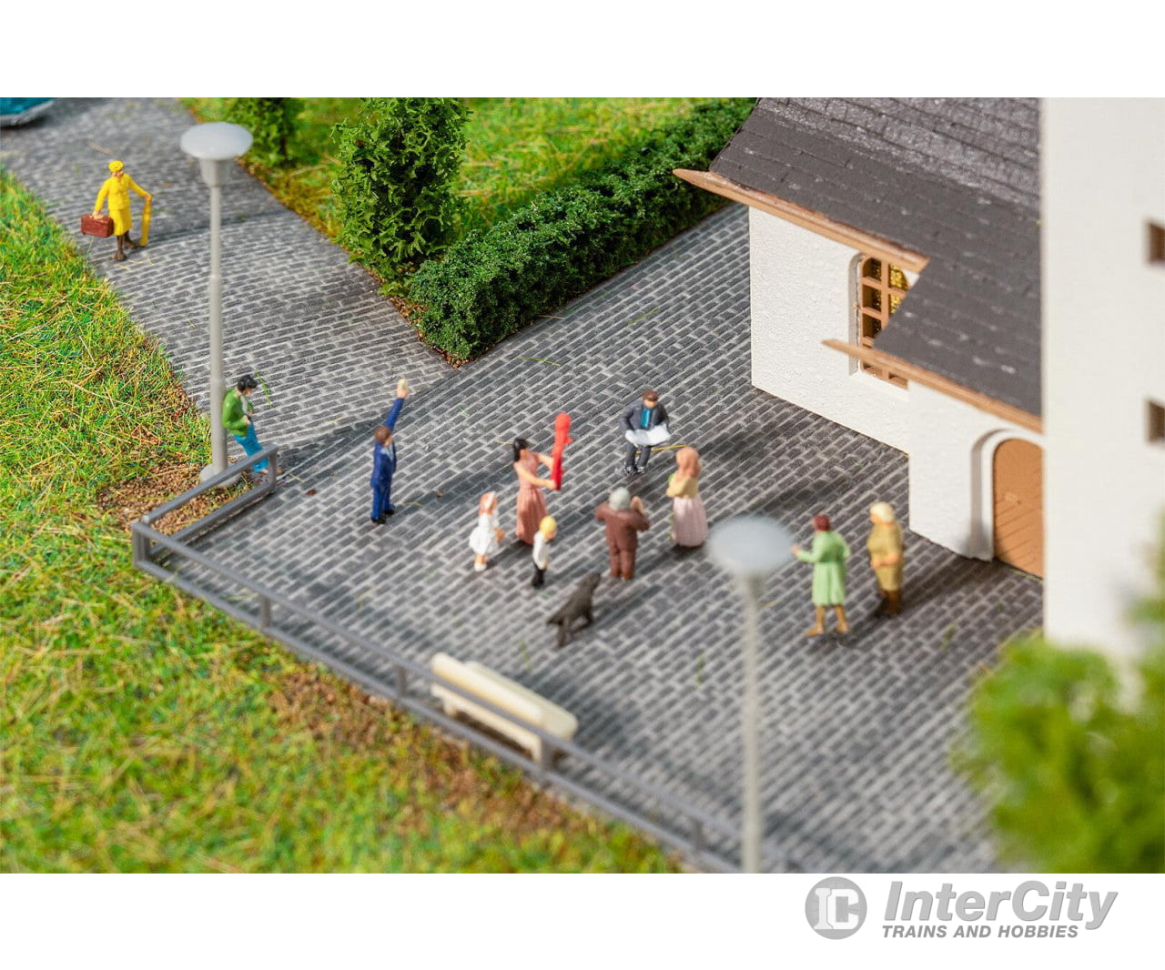 Faller 272311 N PREMIUM Road film Cobblestones dark grey Roads & Streets