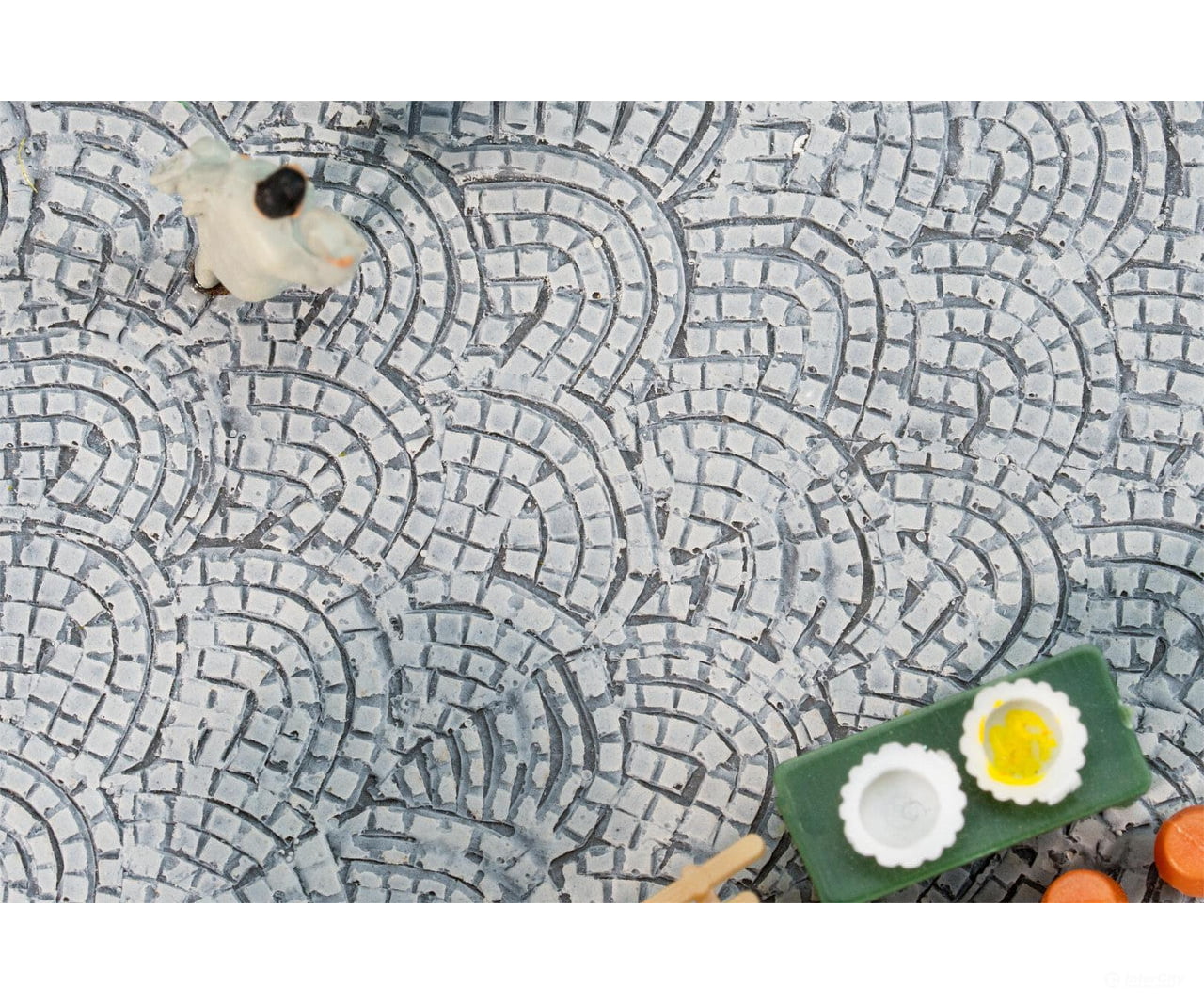 Faller 272312 N PREMIUM Road film Roman cobblestones Roads & Streets