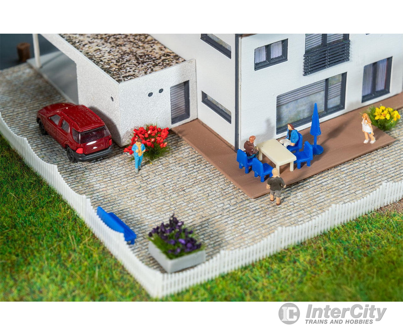 Faller 272314 N PREMIUM Road film Cobblestones grey mottled Roads & Streets
