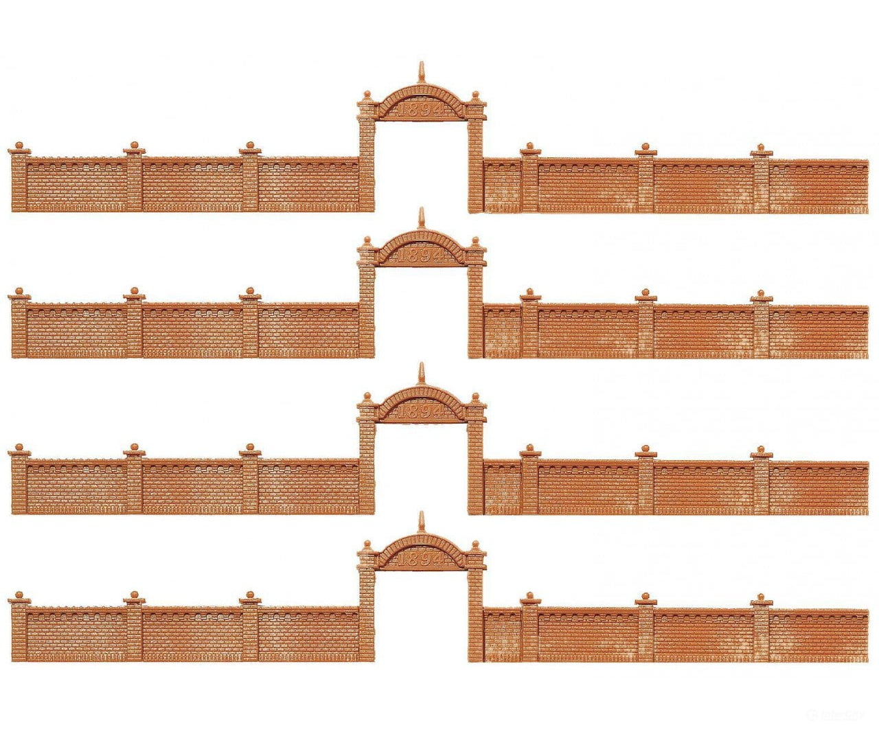 Faller 272405 N Factory Wall 684 Mm Other Scenery