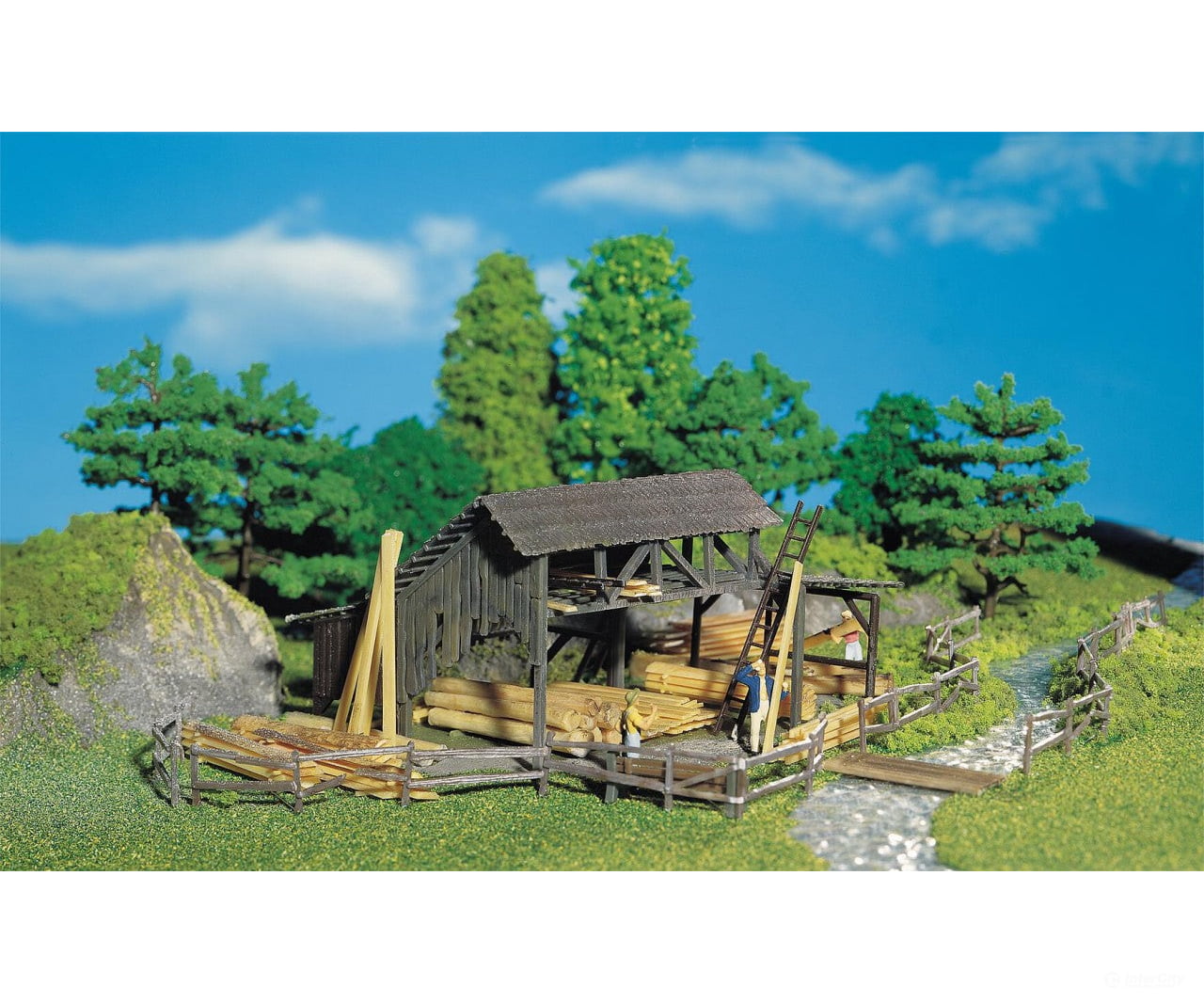 Faller 272530 N Lumber Yard Scenery Details