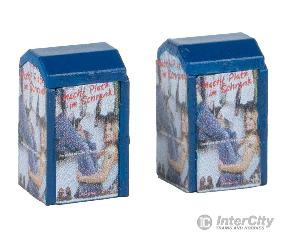 Faller 272927 N 2 Used clothing containers Scenery Details