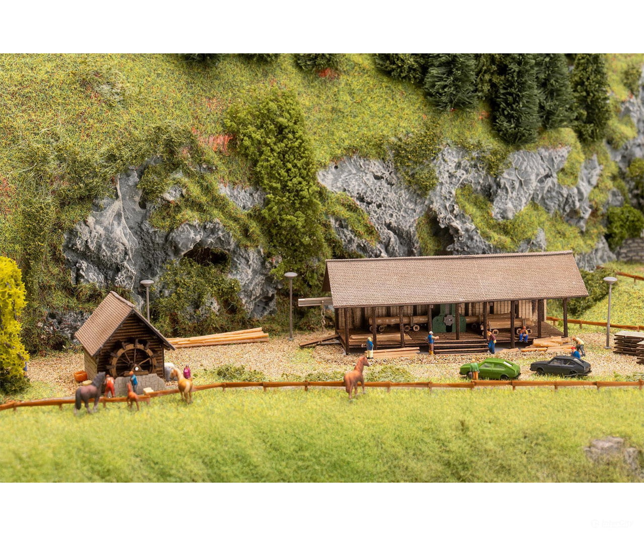 Faller 282756 Z Sawmill and watermill - Structures