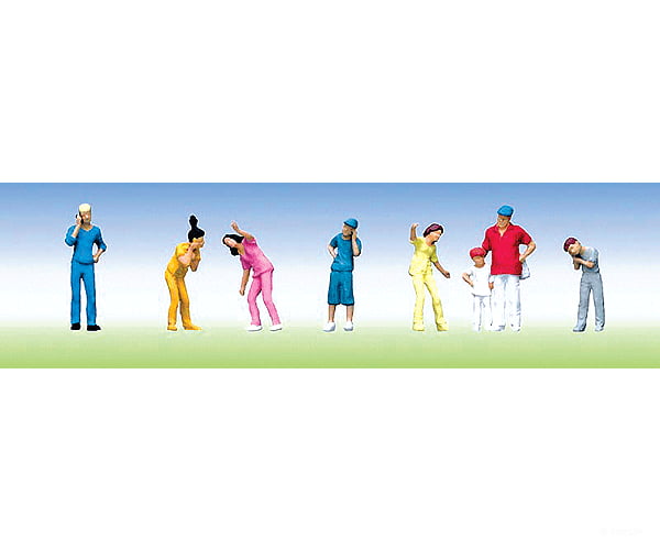 Faller Gmbh Ho 151034 Pedestrians -- Young People W/Cell Phones Figures