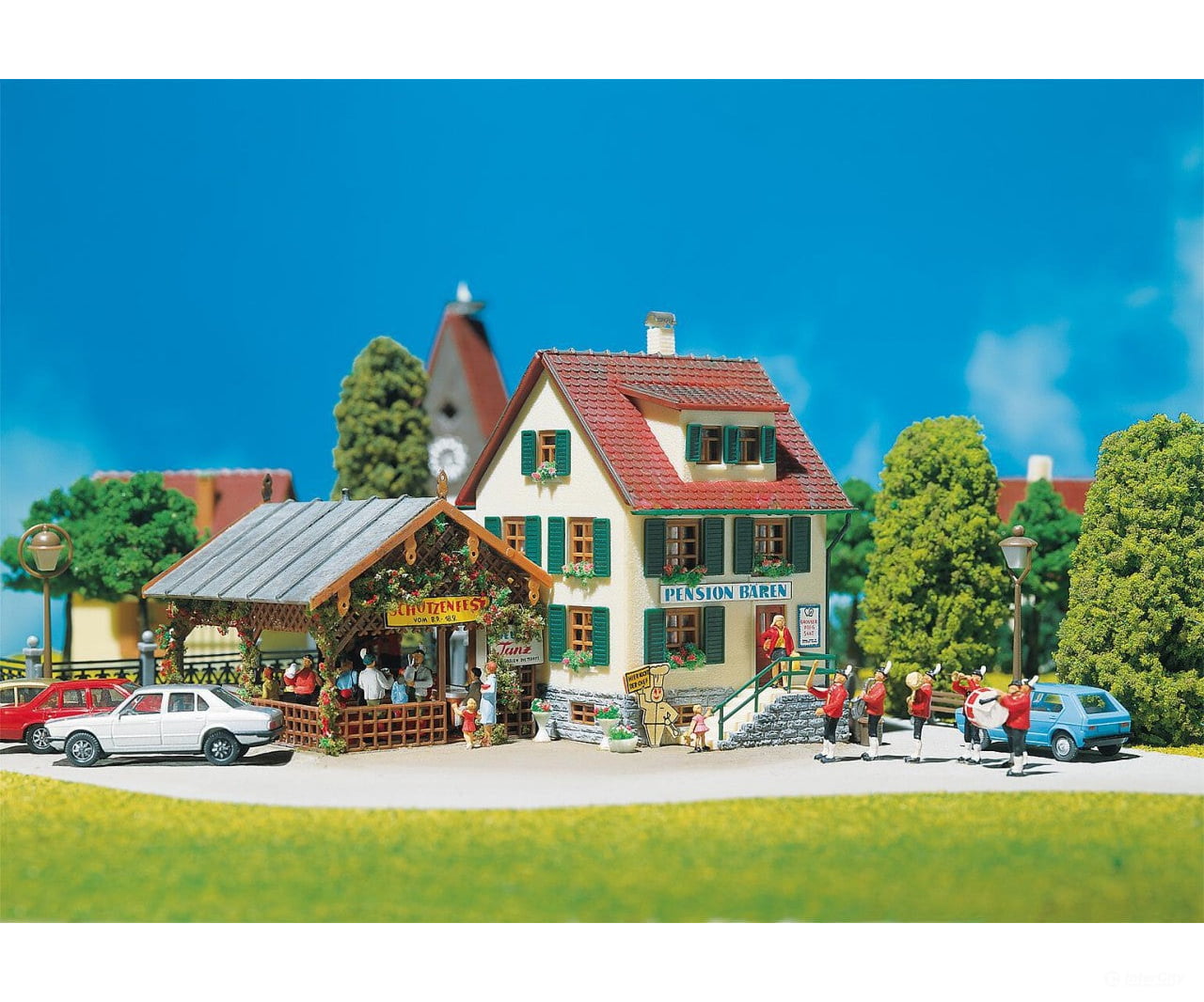 Faller 130269 H0 Village Inn Structures