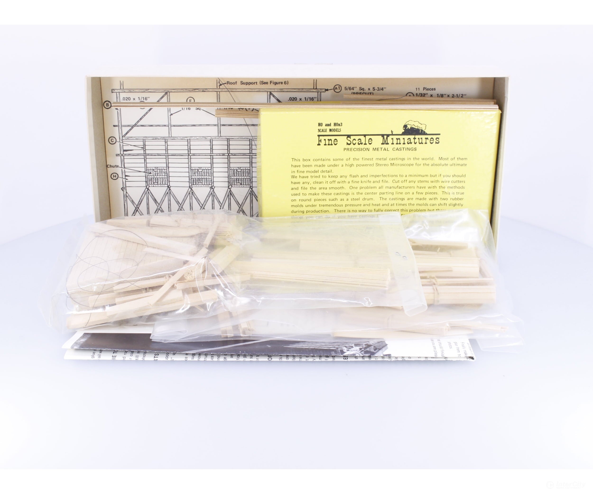 Fine Scale Miniatures 155 HO Coal Dock Kit - Structures