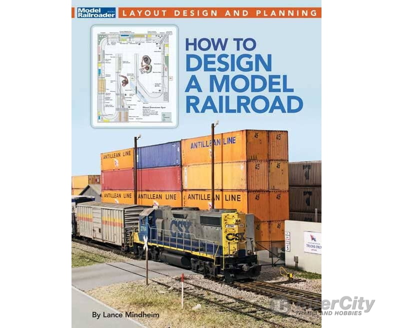 Firecrown/Kalmbach 12827 How to Design A Model Railroad - Softcover 144 Pages Books