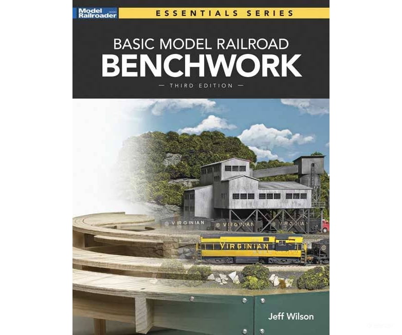 Firecrown/Kalmbach 12852 Basic Model Railroad Benchwork - Softcover 128 Pages Books
