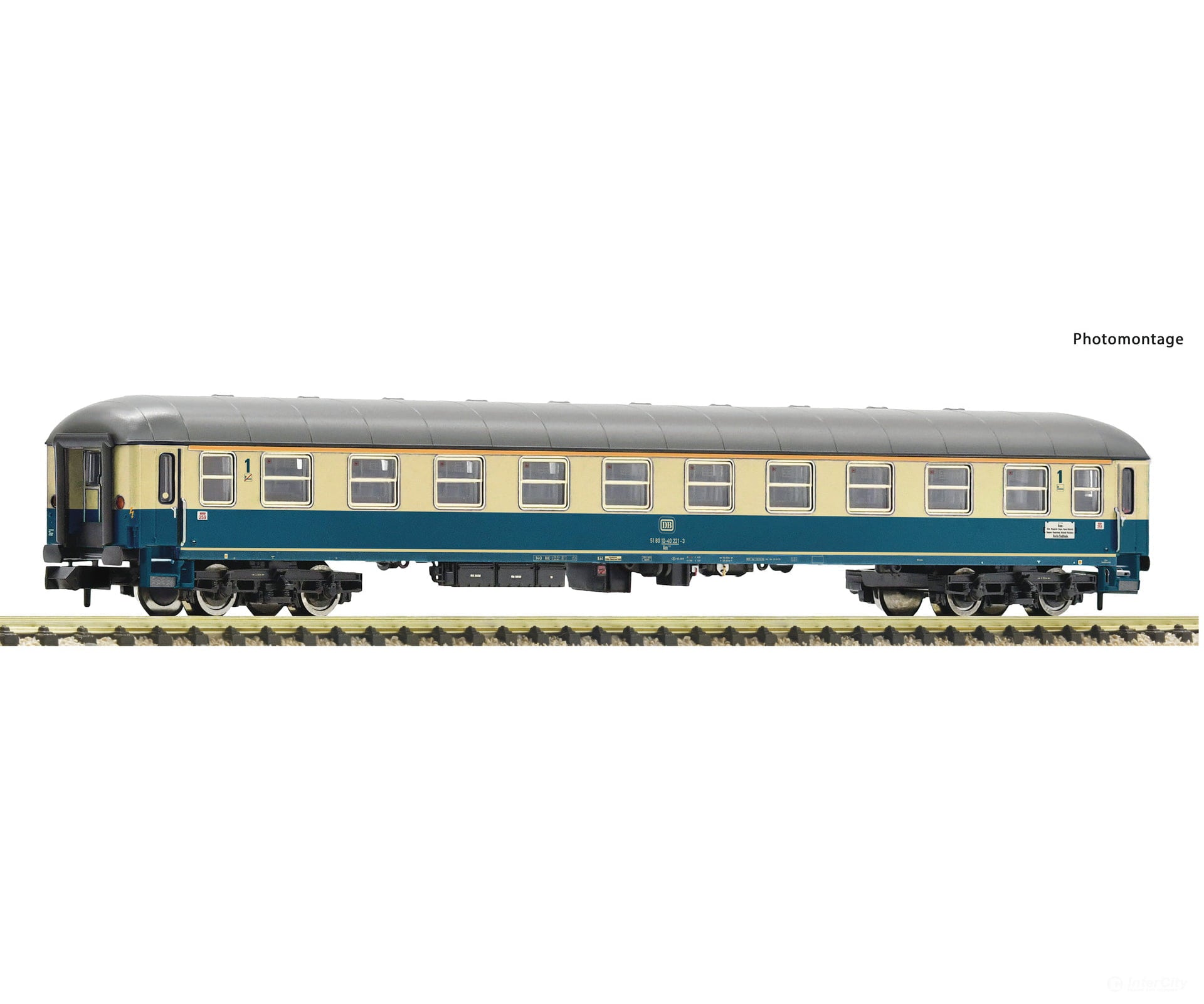 Fleischmann 6260033 N 1St Class Express Train Coach Db Era 4 European Passenger Cars