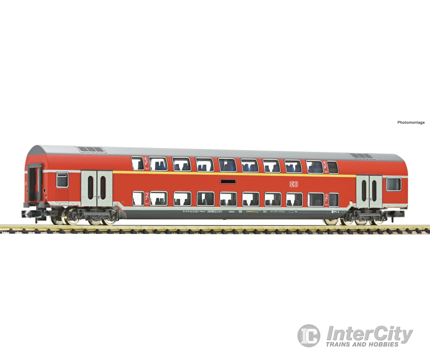 Fleischmann 6260079 N 1st/2nd class double-deck coach DB AG European Passenger Cars