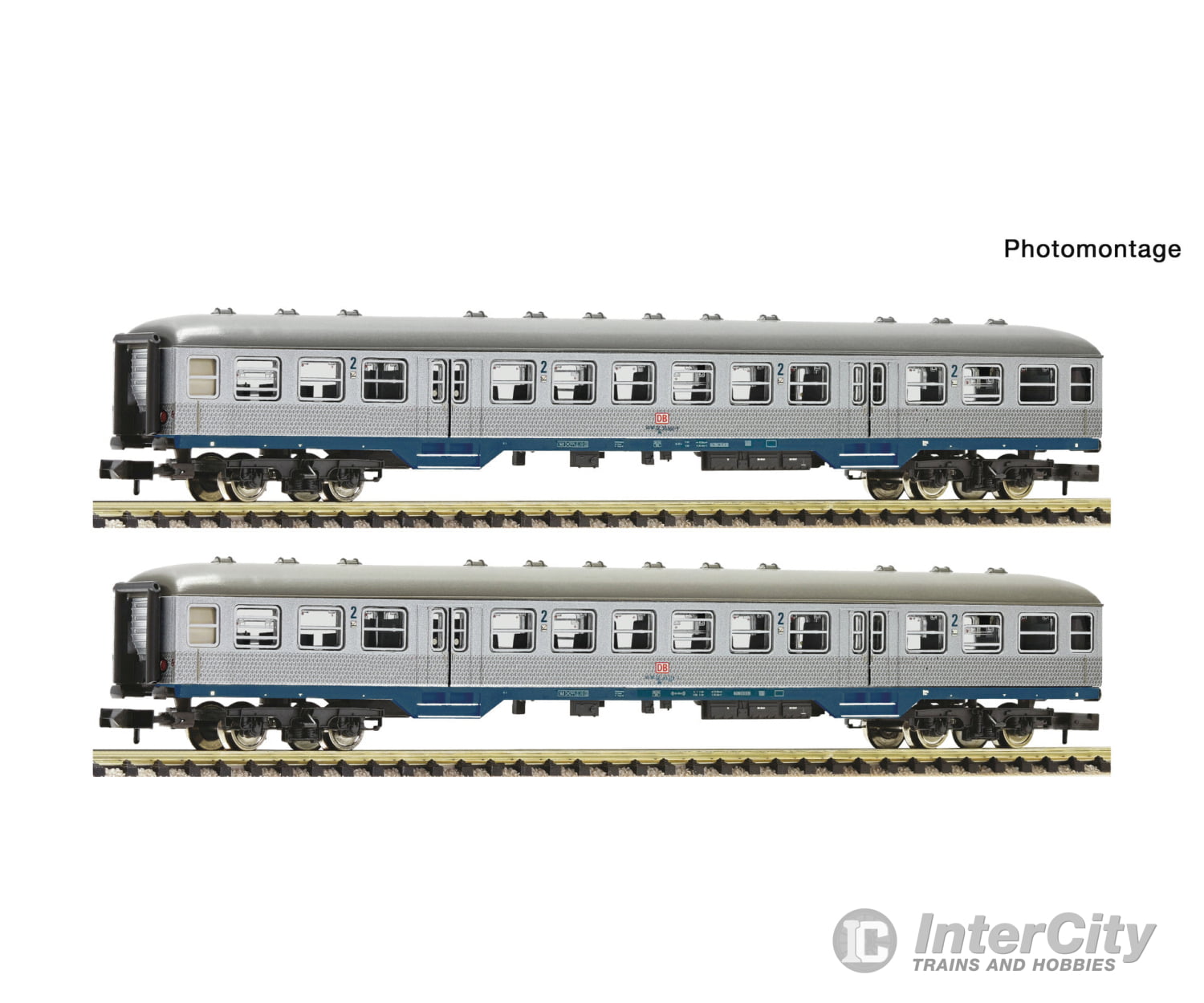 Fleischmann 6260091 N 2 piece set (2): Commuter coaches DB AG European Passenger Cars