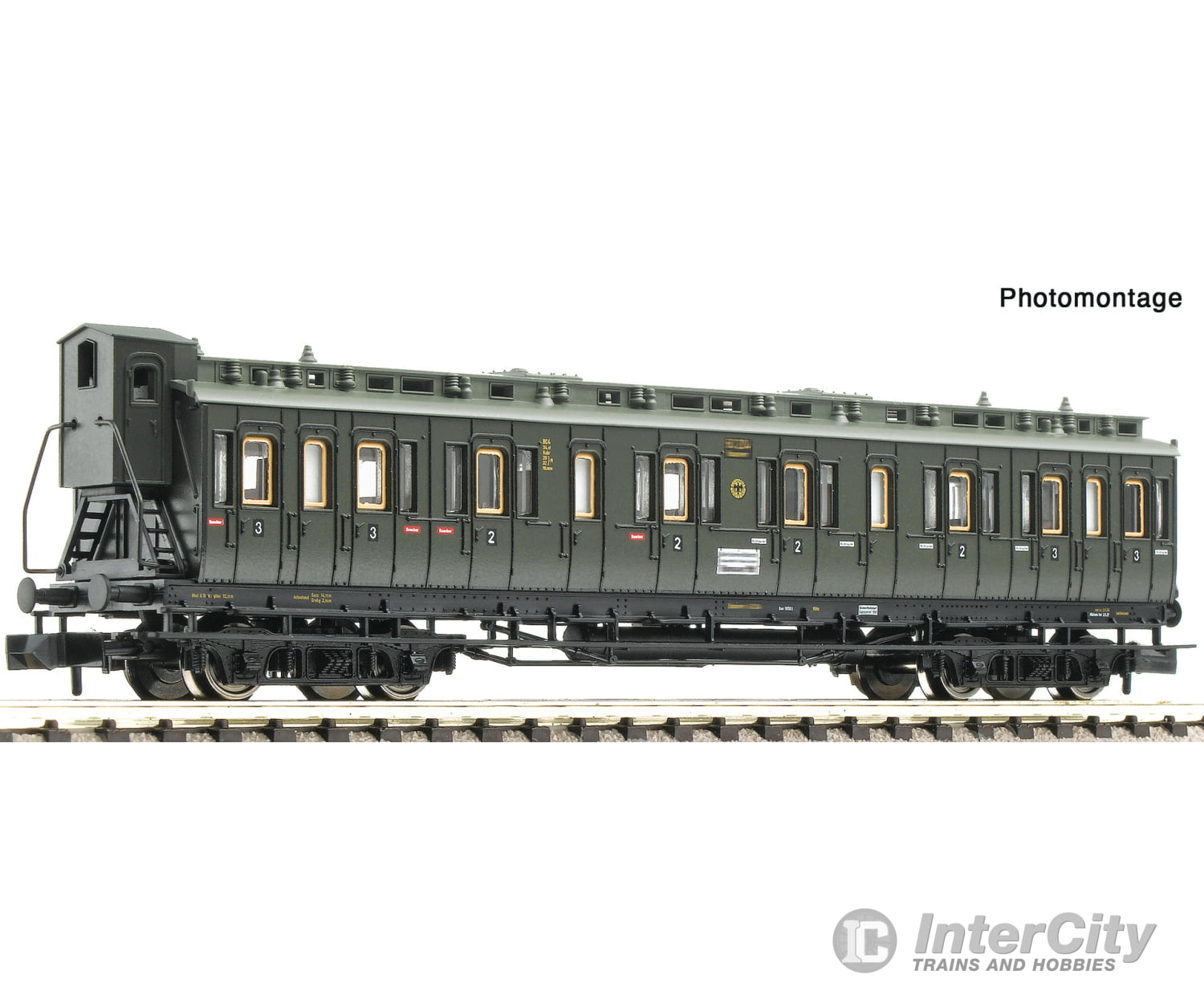 Fleischmann 6260100 N 2nd/3rd class compartment coach DRG European Passenger Cars