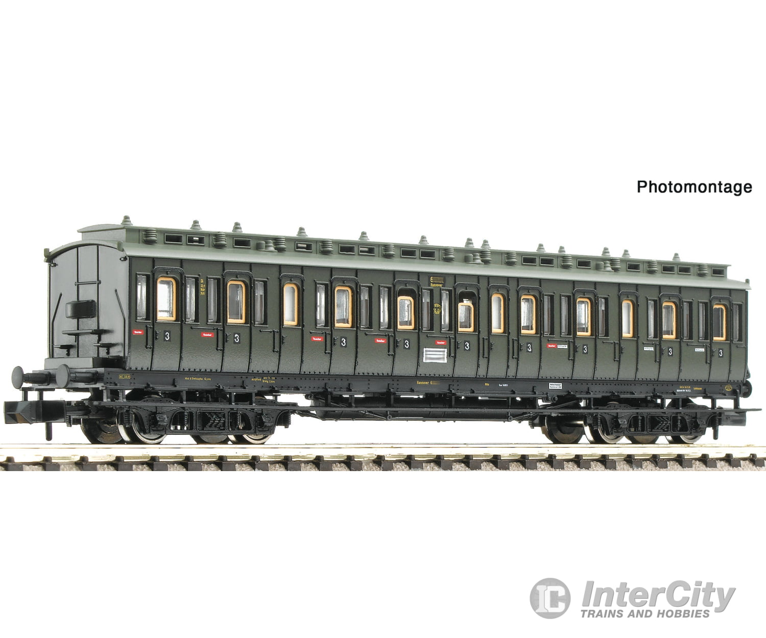 Fleischmann 6260101 N 3rd class compartment coach DRG European Passenger Cars