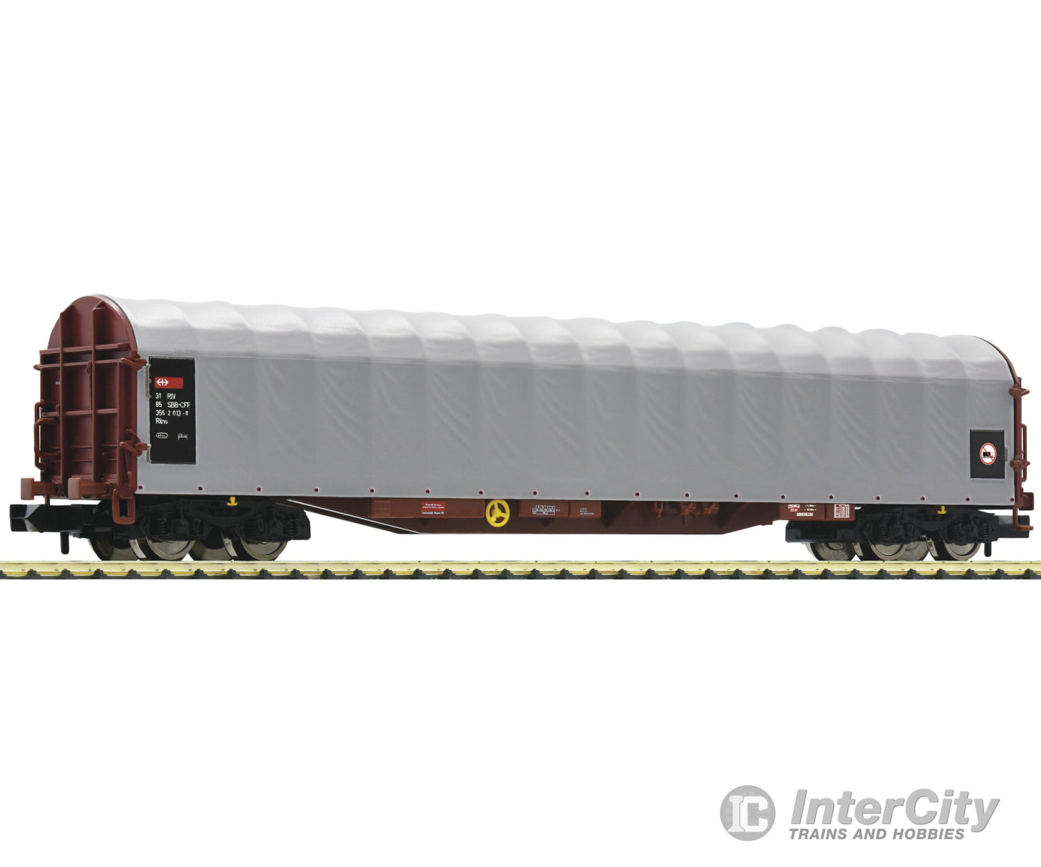 Fleischmann 6660066 N Sliding Tarpaulin Wagon Sbb Era 5 European Freight Cars