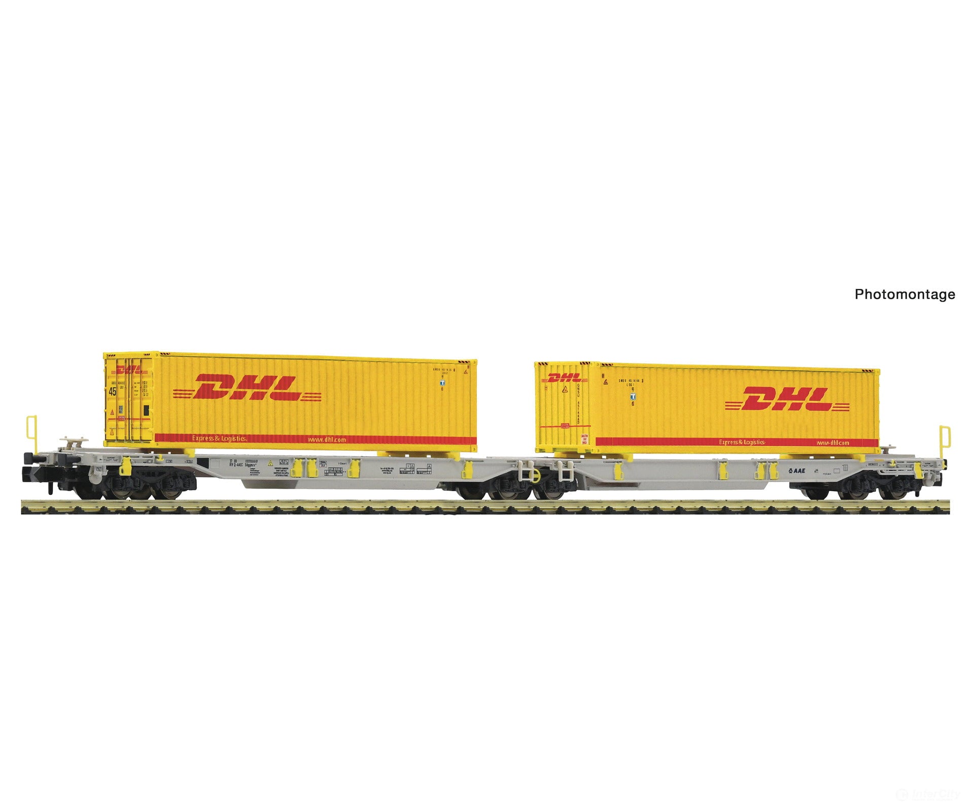 Fleischmann 6660069 N Articulated double-pocket wagon T2000 AAE European Freight Cars