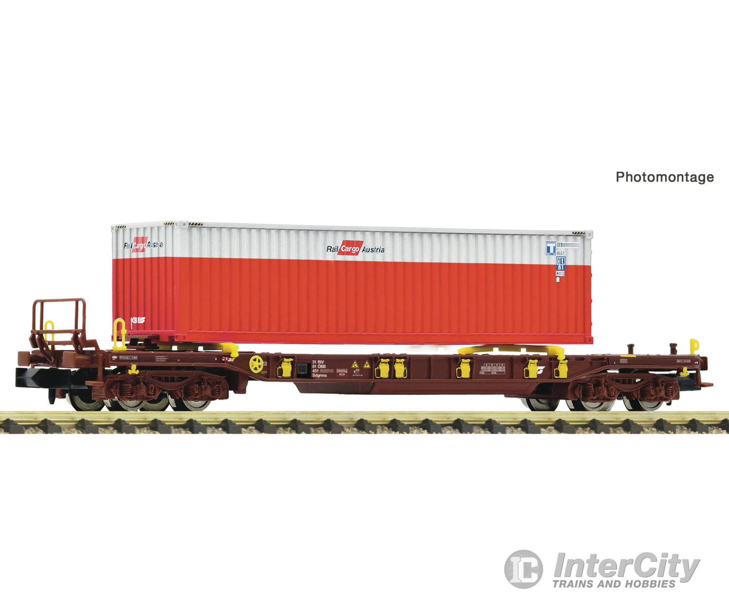 Fleischmann 6660076 N Pocket wagon T3 ÖBB European Freight Cars