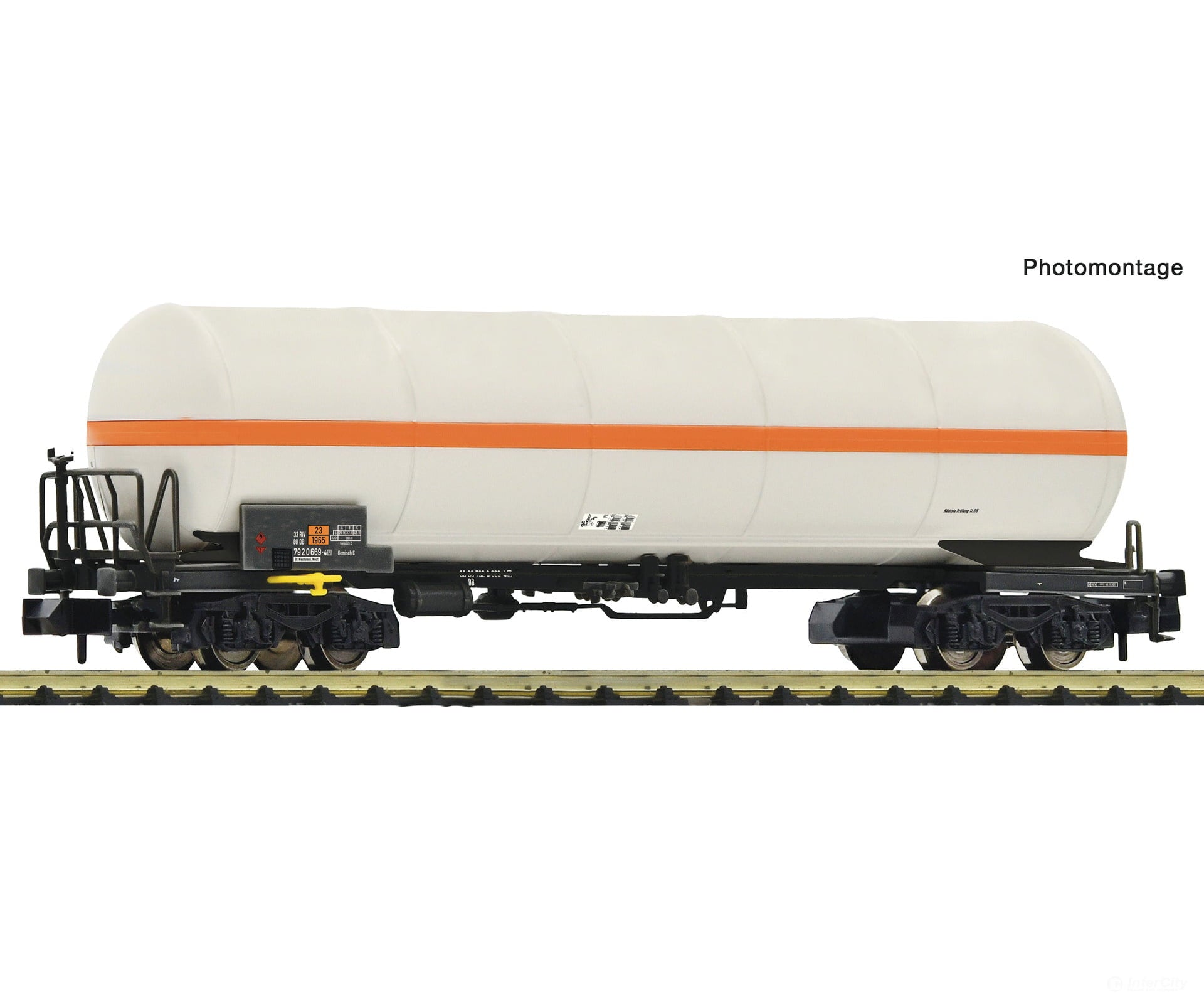 Fleischmann 6660081 N Pressurised Gas Tank Wagon Db European Freight Cars