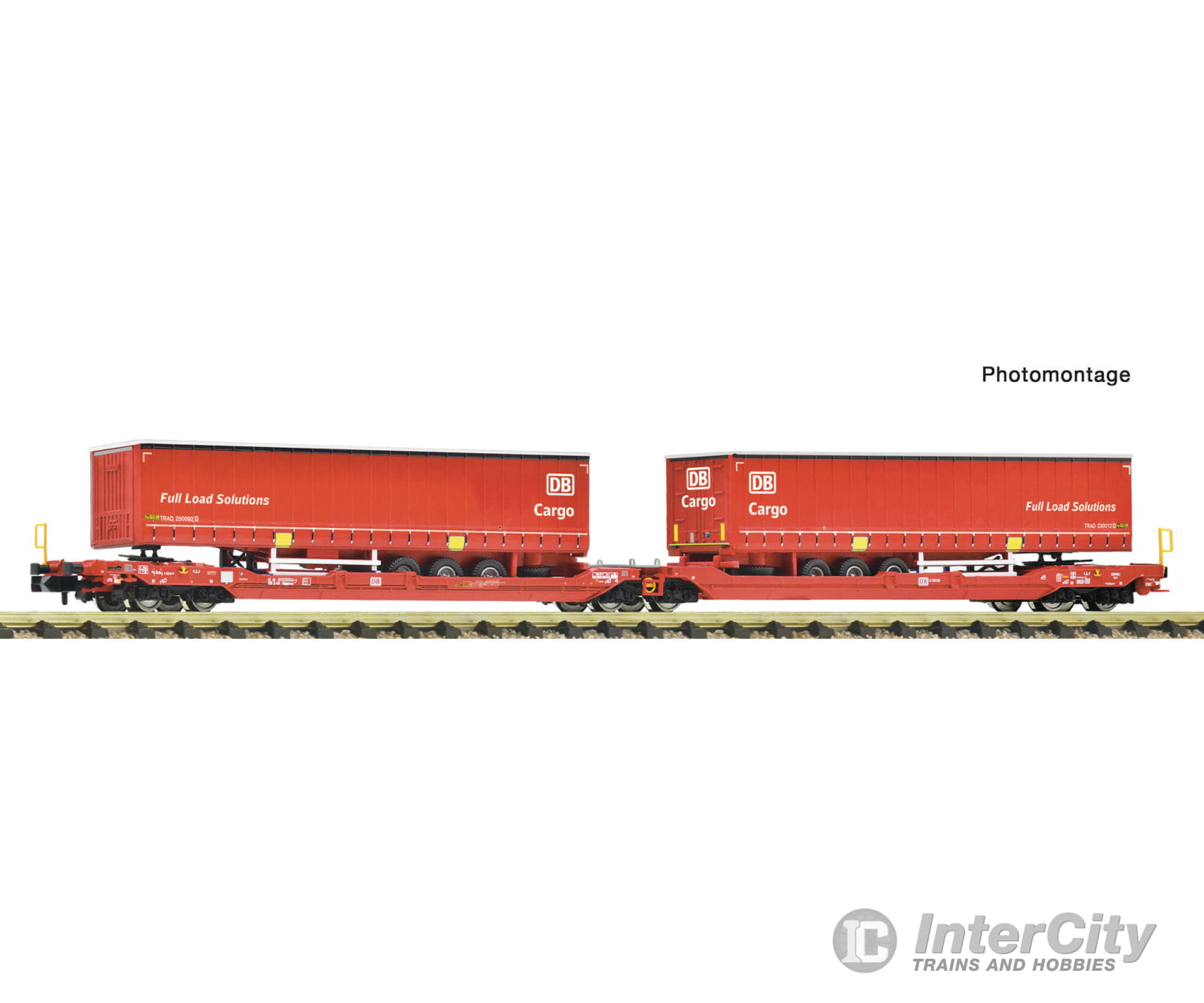 Fleischmann 6660103 N Articulated double-pocket wagon T3000e DB AG European Freight Cars
