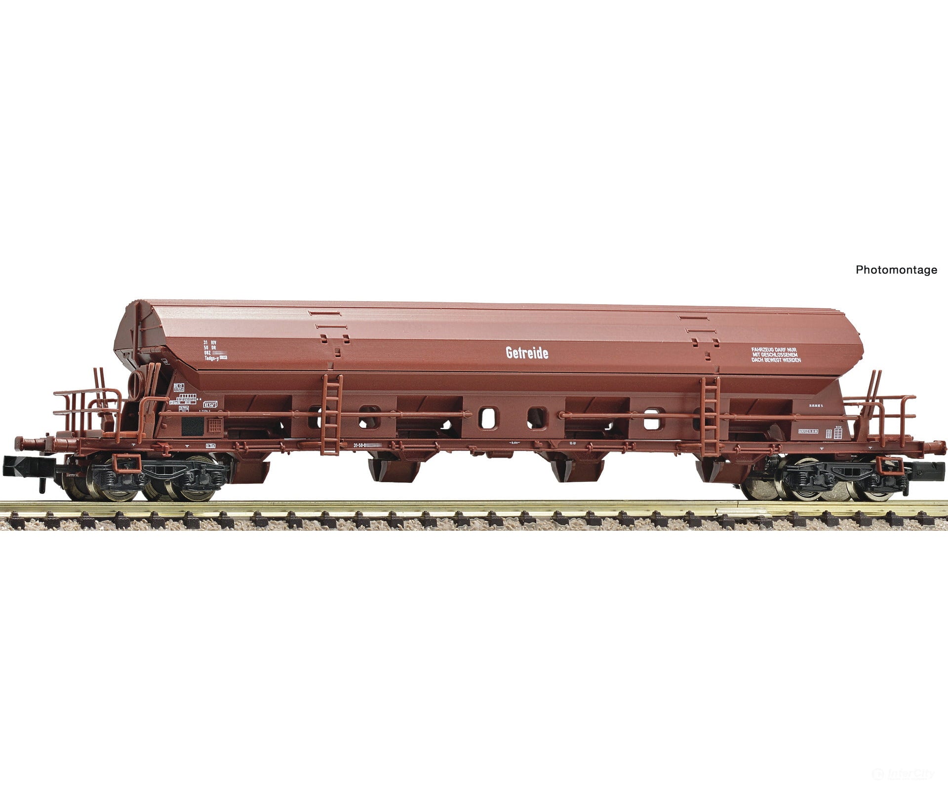 Fleischmann 6660115 N Swivel Roof Wagon Dr European Freight Cars