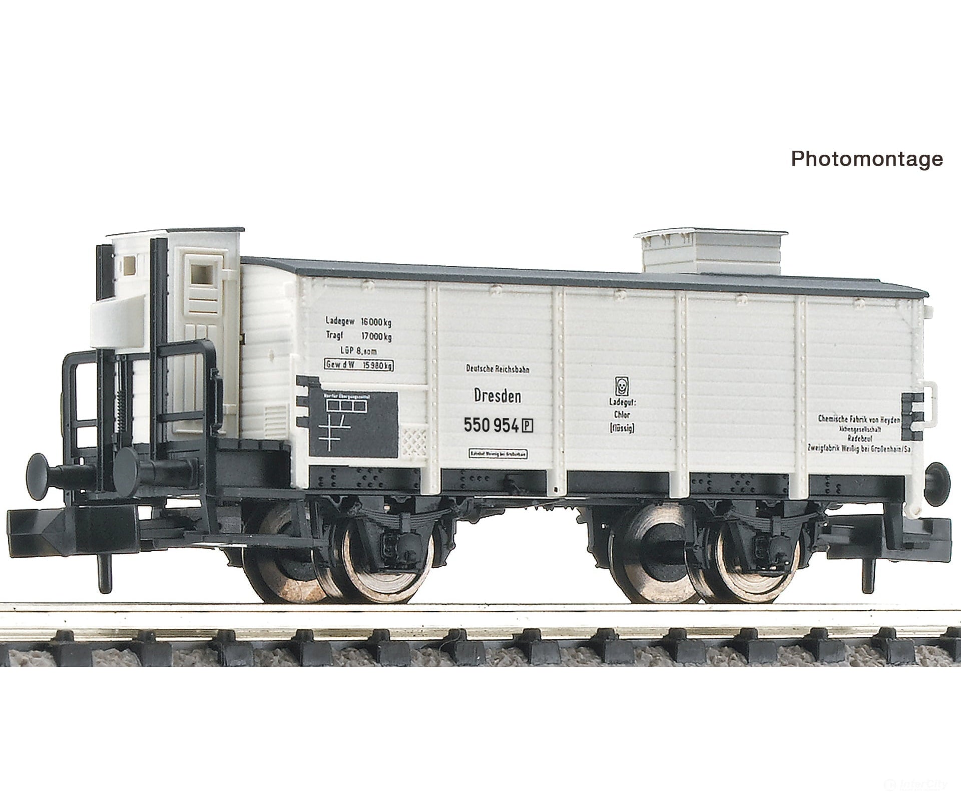 Fleischmann 6660127 N Carbonic Acid Wagon Drg European Freight Cars