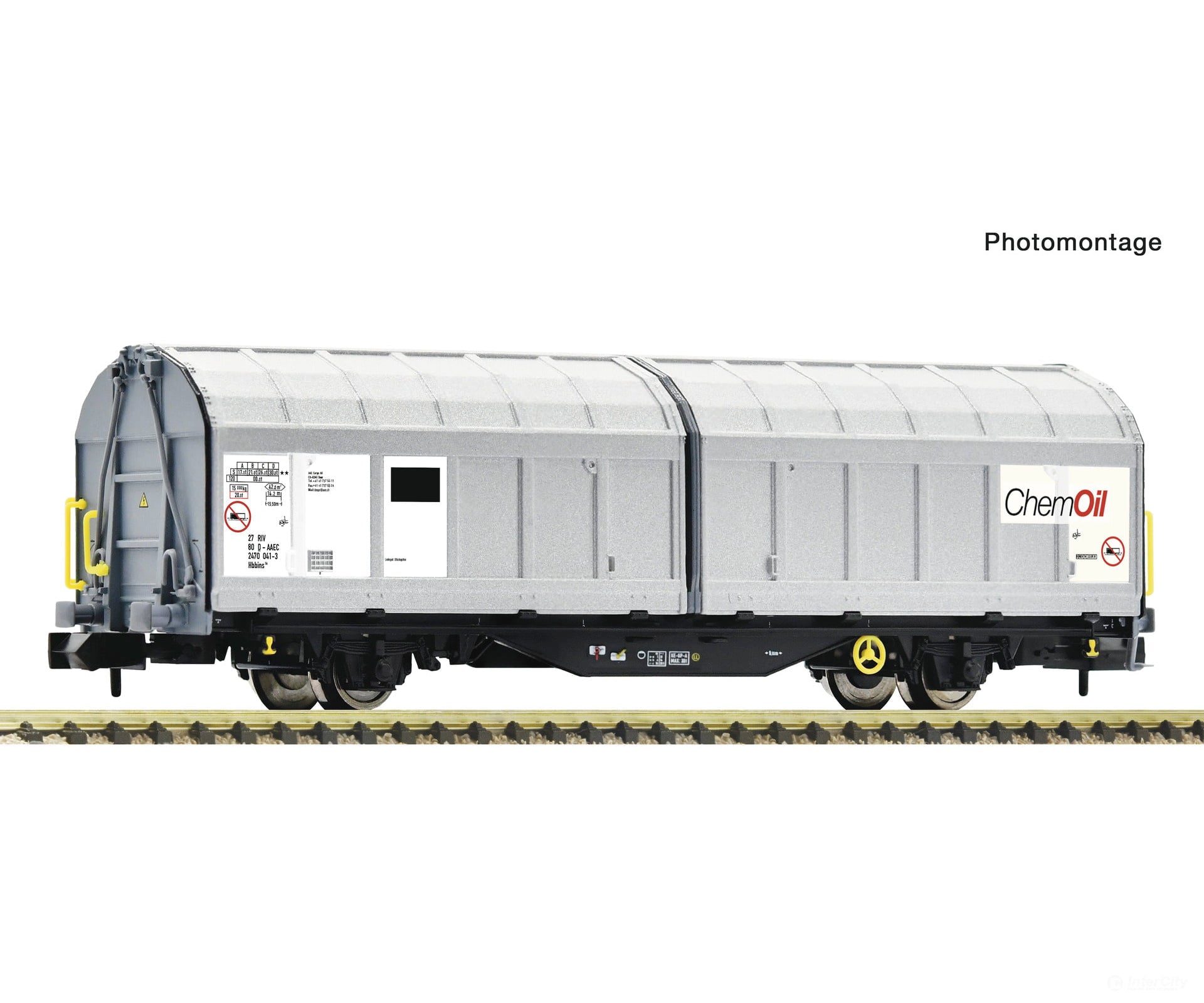 Fleischmann 6660137 N Sliding wall wagon AAE Cargo European Freight Cars