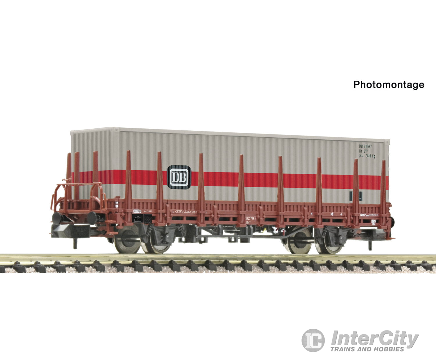 Fleischmann 6660161 N Removable stanchion wagon DB European Freight Cars