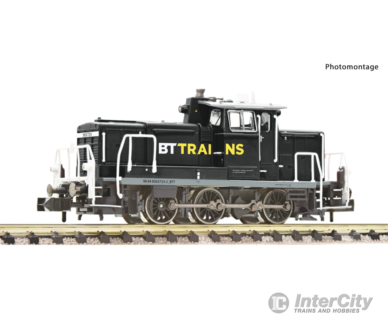 Fleischmann 7360013 N Diesel Locomotive 363 723-3 Bt Trains Era 6 (Dc) European Locomotives