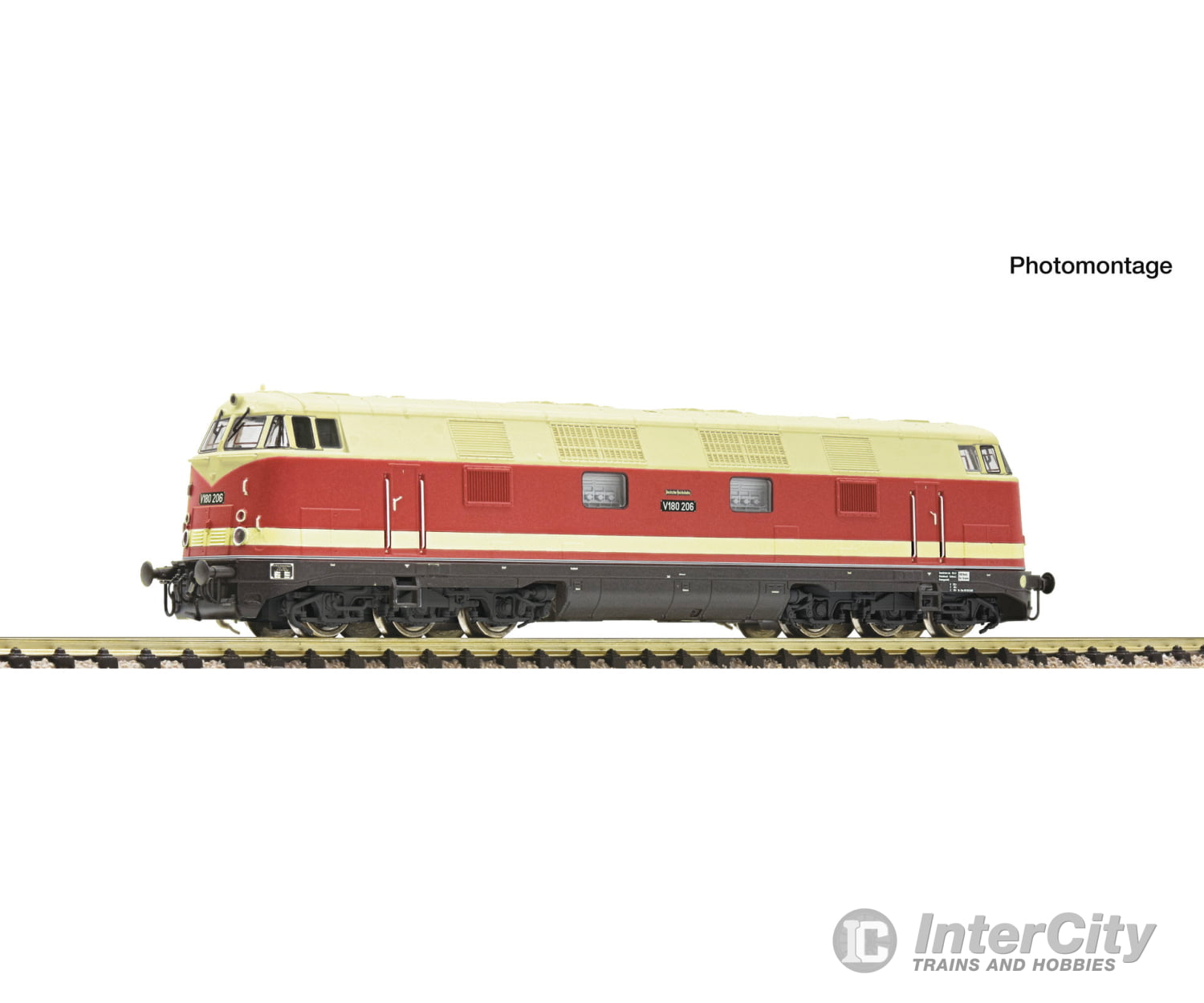 Fleischmann 7360038 N Diesel locomotive V 180 206 DR DC Analog European Locomotives